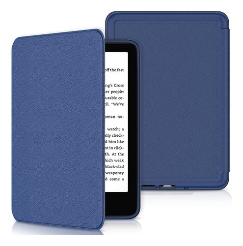 Funda Para Kindle 6 Pulgadas 2024 Y 2022 (11 Gen) Azul Marino