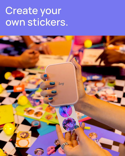 Impresora De Fotos Mini Canon Ivy 2, Compatible Con Ios Y... Blanco