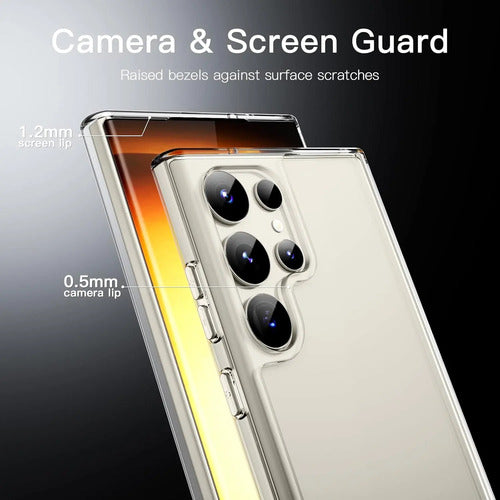 Funda Para Samsung Galaxy S23 Ultra Transparente