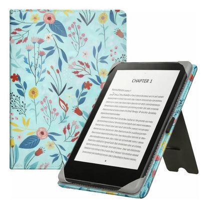 Funda Para Kindle De 6 Pulgadas Con Soporte Floreado