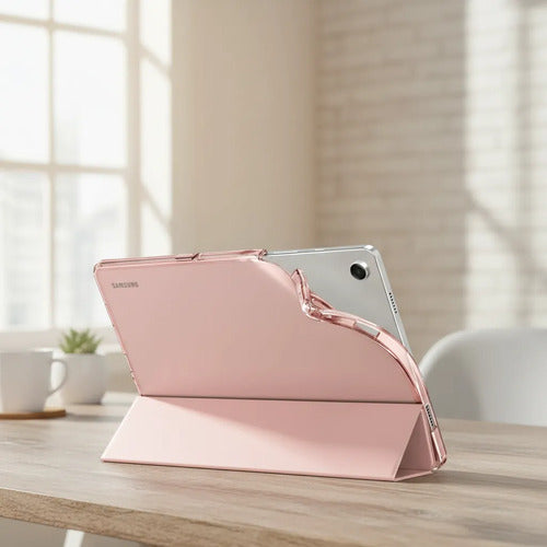 Funda Para Samsung Galaxy Tab A9 Plus 11  2023 Rosa Dorado