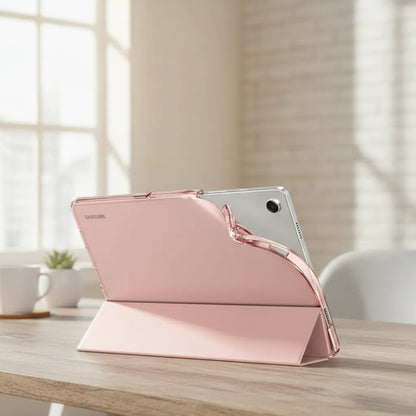 Funda Para Samsung Galaxy Tab A9 Plus 11  2023 Rosa Dorado