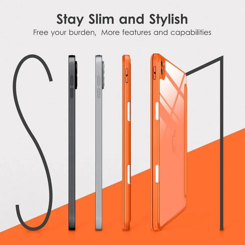 Funda iPad Air 11 2024/2025 Y iPad Pro 11'' (4ta/3ra Gen) Naranja