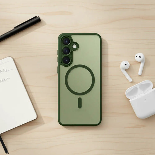 Funda Magnética Para Samsung Galaxy S25 Fe Verde