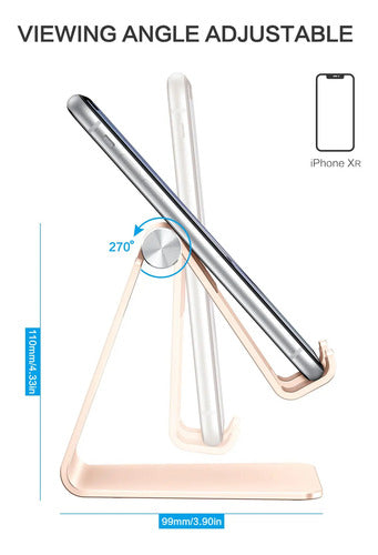 Soporte De Celular Ajustable Y Antideslizante