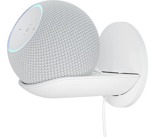 Soporte De Pared Sanus Para Echo Dot Max Glacier White Blanco