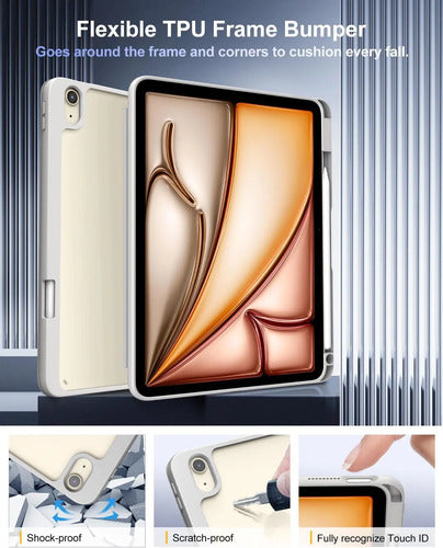 Funda Para iPad Air 11 Pulgadas Gris