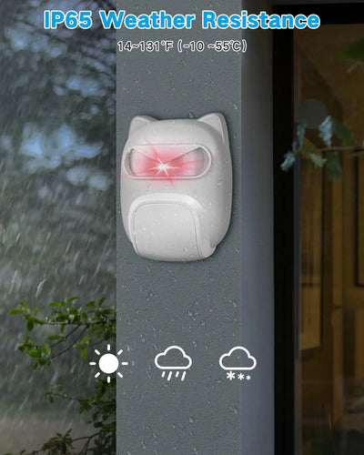 Alarma Inteligente Con Sensor De Movimiento Inalámbrico 2 Receptores Y 1 Sensor