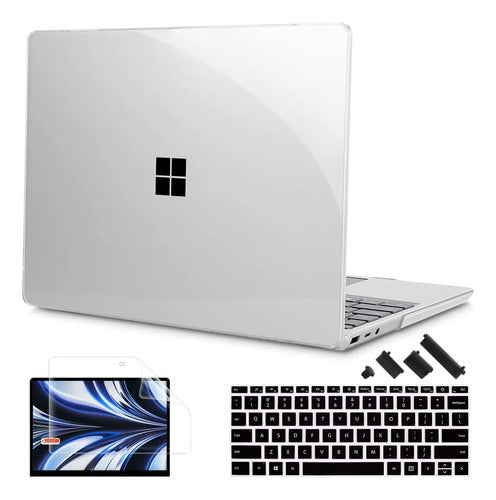 Funda Rígida Para Microsoft Surface Laptop Go Transparente