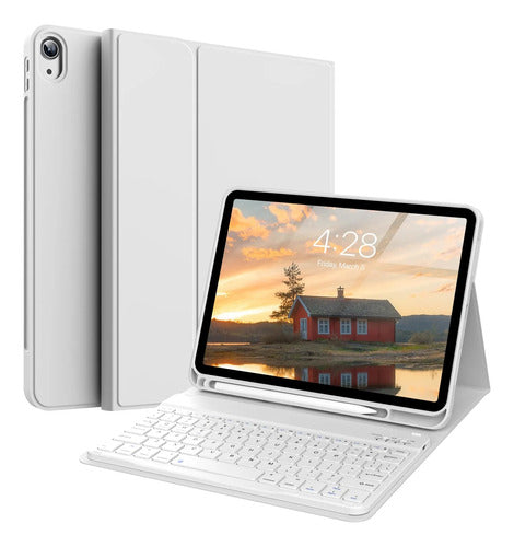 Funda Con Teclado iPad De 10a/11a Gen. 11/10.9 PuLG, A16 Gris