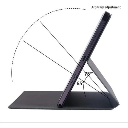 Funda De Tablet Plegable De Cuero Pu Para Chuwi HiPad Gris Oscuro