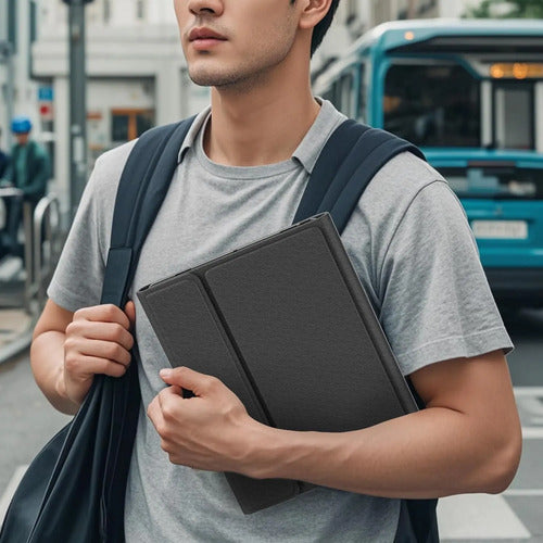 Funda Con Teclado Para iPad A16