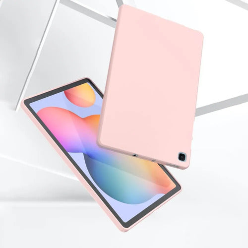 Funda Slim Callyue Para Samsung Galaxy Tab S6 Lite Rosa