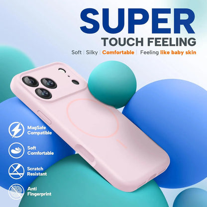 Funda Magnética Miracase Para Phone 17 Pro Rosa