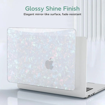 Funda Brillante Para Macbook Air 13' Perla Brillante