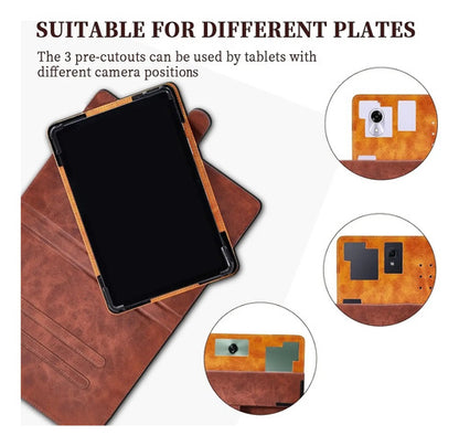 Funda De Cuero Pu Para Tablet Chuwi HiPad Xpro 10.51'' Marrón
