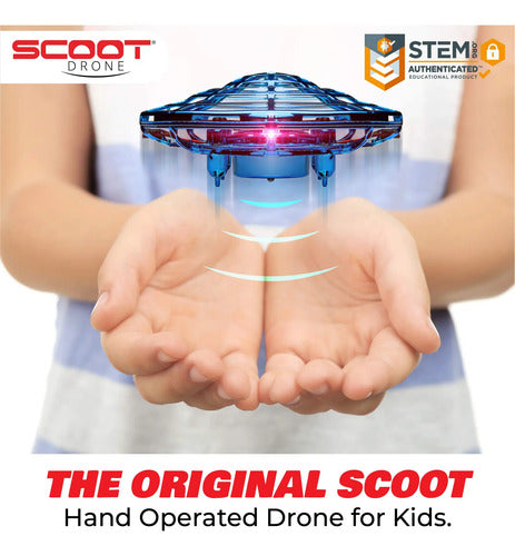 Dron Ovni Interactivo Force1 Scoot Azul