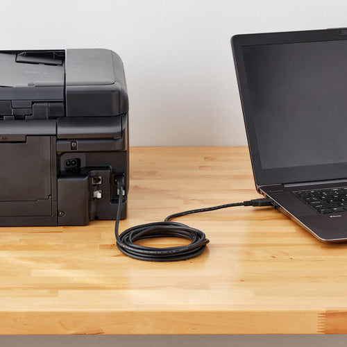 Cable Usb 2.0 De Alta Velocidad, 3 Metros Negro