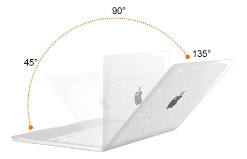 Funda Brillante Para Macbook Neo Transparente
