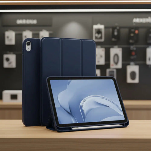 Funda Akkerds Para iPad A16 De 11a Gen Y iPad 10.9  2022 Azul Marino
