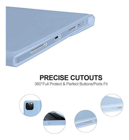 Funda Con Teclado Para iPad Pro M3 11  Azul