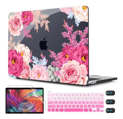 Funda Floral Cissook Para Macbook Pro 13 Inch Floreado