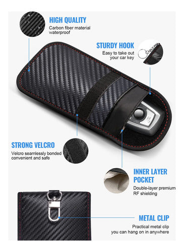 Fundas Protectoras De Señal Para Llaves De Auto Color