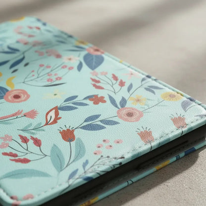 Funda Para Kindle De 6 Pulgadas Con Soporte Floreado