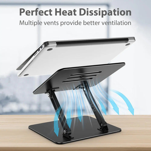 Soporte Ajustable Para Laptop Gogoonike Negro