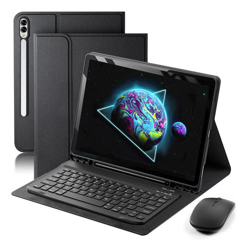 Funda Con Teclado Para Samsung Galaxy Tab  S11 Ultra Negro