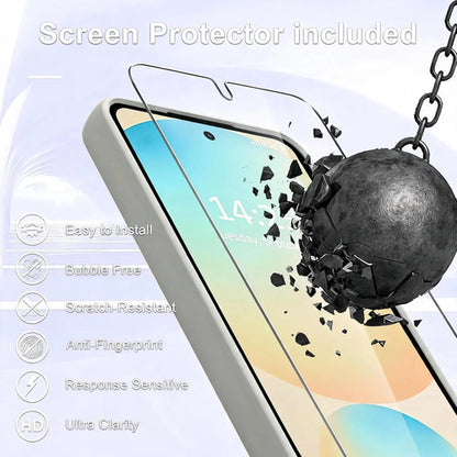 Funda Magnética Mate Para Samsung Galaxy S25+ Plus Gris
