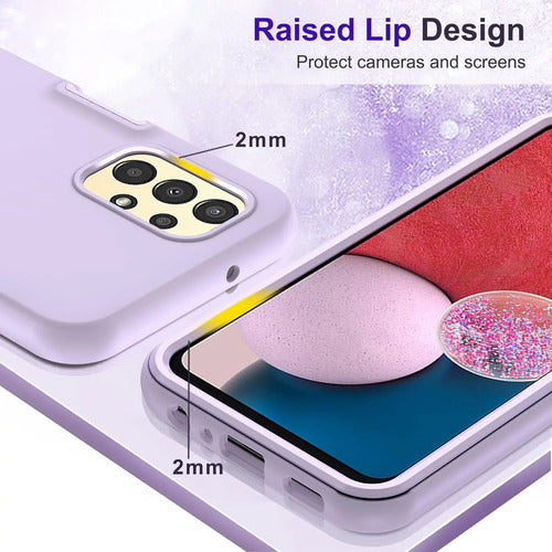 Funda Samsung Galaxy A13 Con Dos Protectores De Pantalla