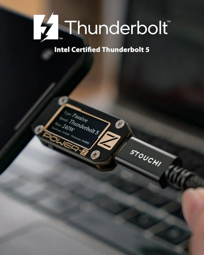 Cable Thunderbolt - 1 Metro Negro