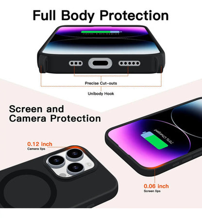 Funda Para iPhone 17 Pro Con Correa Ajustable Negro