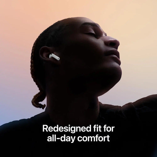 Apple AirPods 4 Auriculares Bluetooth Cancelación De Ruido Blanco
