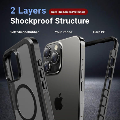 Funda Magnética Para iPhone Pro Max Negro