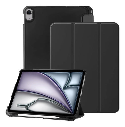 Funda Para iPad A16 11th Gen 11  2025 Y iPad 10th Negro