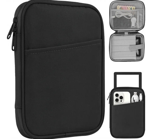 Funda De Tela Para Kindle De 6 Y 7 Pulgadas Negro