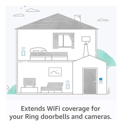 Ring Chime Pro: Extensor De Señal Wifi Y Timbre Inteligen... Color