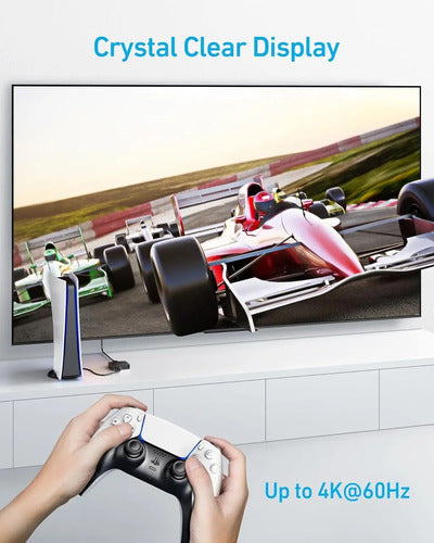 Interruptor Hdmi 4k, Compatible Con Ps5 Y Ps4