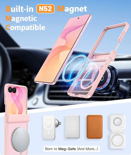 Funda Mate Para Samsung Galaxy Z Flip 8 Rosa
