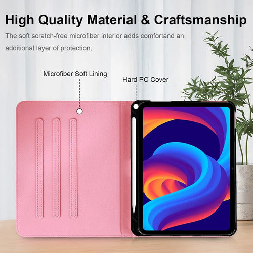 Funda Para iPad (a16) 11th Generación 11 Pulgadas Rosa