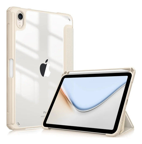 Funda Híbrida Slim Para iPad Mini 7/6 Gen Starlight