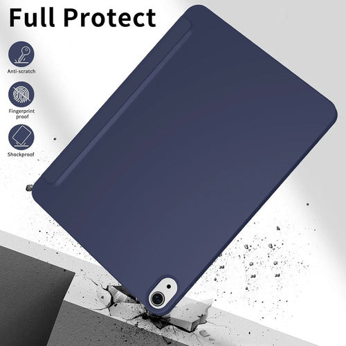 Funda Para iPad A16 10 (10.9 ) Y 11 Gen (2022-2025) Azul Oscuro