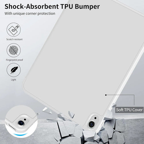 Funda Para iPad (a16) 11th Gen 2025 Y iPad 10th Gris