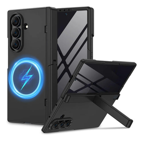 Funda Para Samsung Galaxy Z Fold 7 Con Protector. Negro