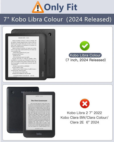 Funda Moko Para Kobo Libra Color Verde