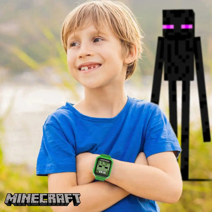 Reloj Inteligente Minecraft Para Niños Con Pantalla Táctil
