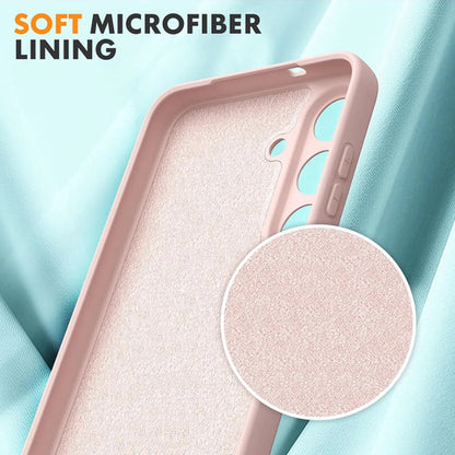 Funda De Silicona Para Samsung Galaxy S25 Fe Rosa