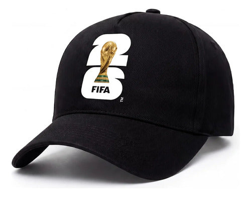 Gorro Fifa World Cup 2026 Negro Lisa Único